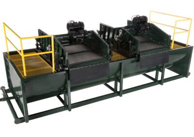 20 Foot Round Bottom Tank with Drying Shakers